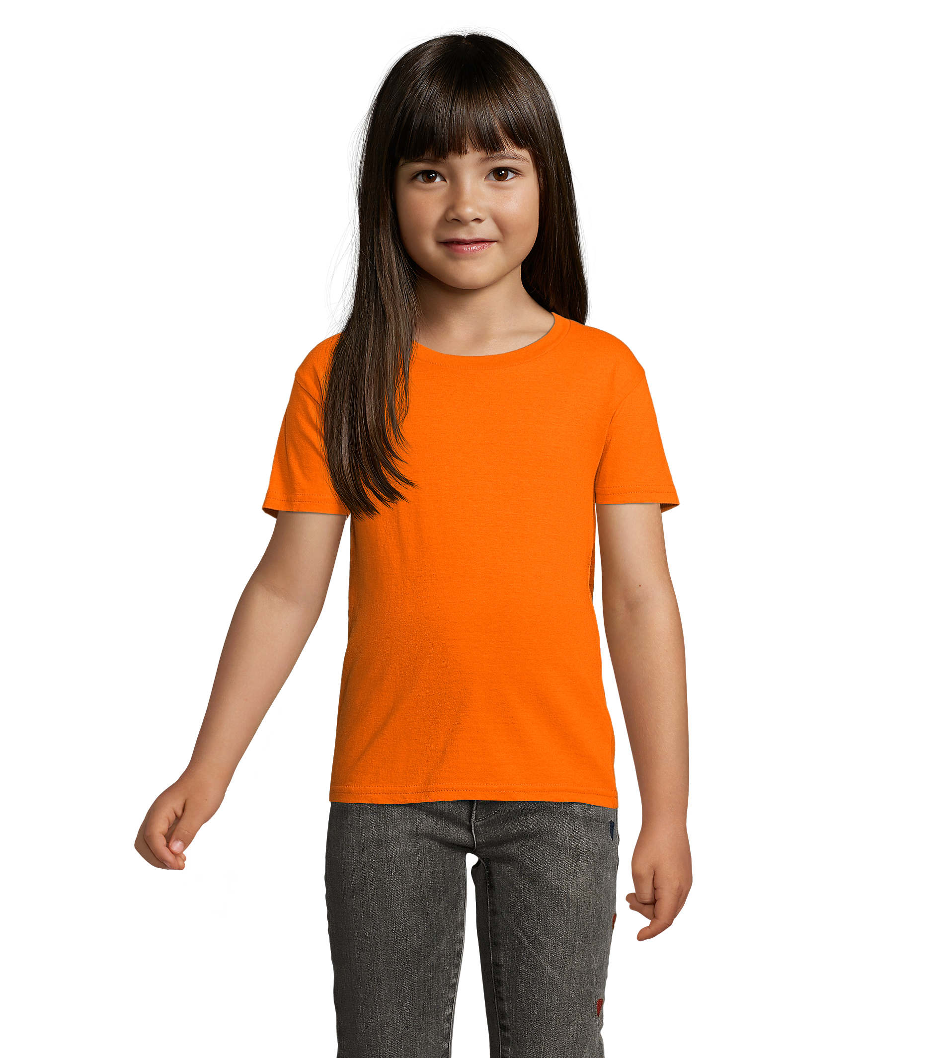 Tshirt publicitaire coton bio enfant 150g - CRUSADER Orange 1